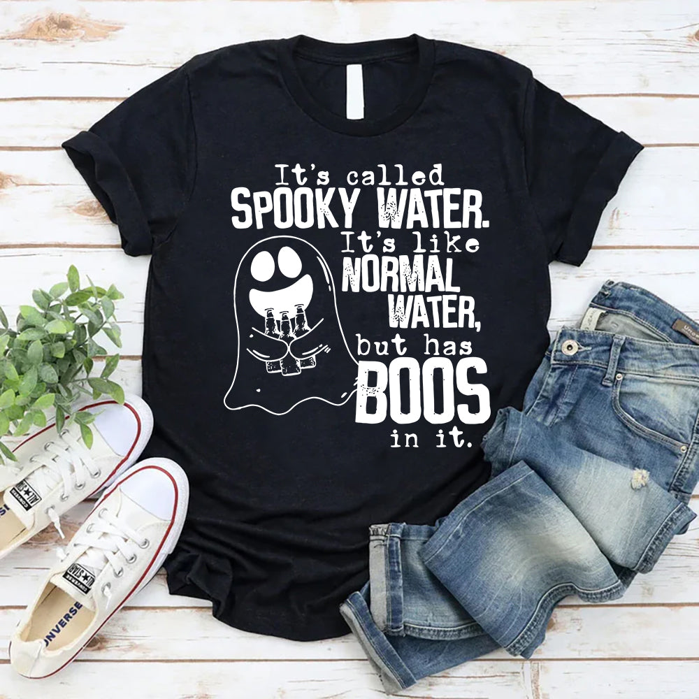 It's Called Spooky Water It's Like Normal Water But Has Boos In It Svg | Funny ghost SVG | Funny Halloween design