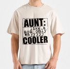 Aunt Like A Mom Only Wayyyy Cooler T-shirt | Aunt Appreciation Quote | Proud Aunt Funny Tee | Aunt life Tee Design | Cool aunt humor svg